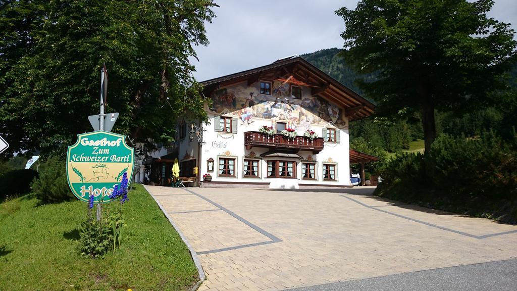 Zum Schweizerbartl Motel Garmisch-Partenkirchen Bagian luar foto